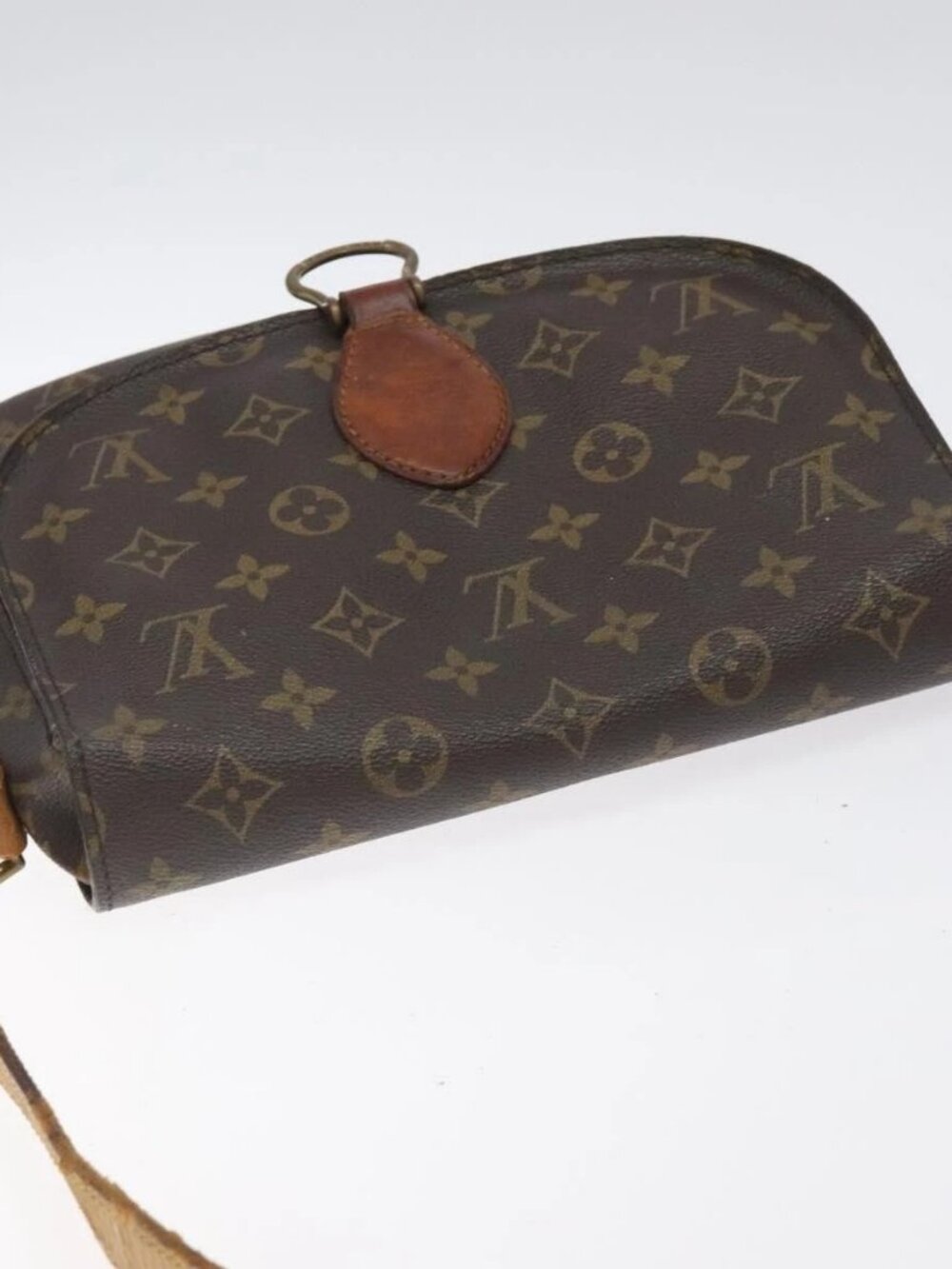 LOUIS VUITTON Monogram Monogram Saint Cloud GM Shoulder Bag M51242 Auth 122628 - Picture 7 of 16